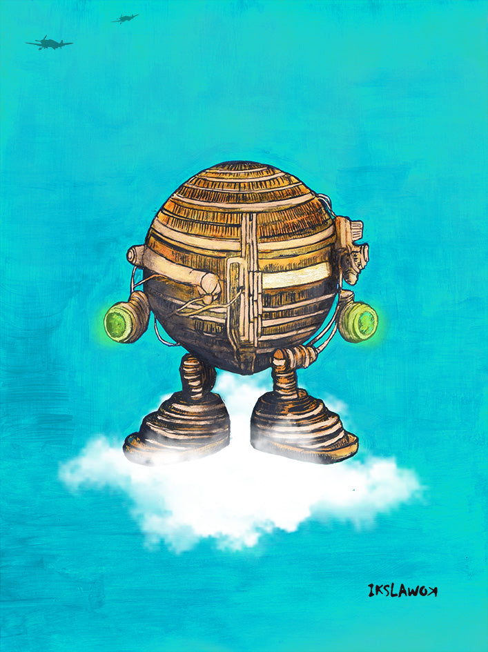 WW2 Foo Fighter Poster