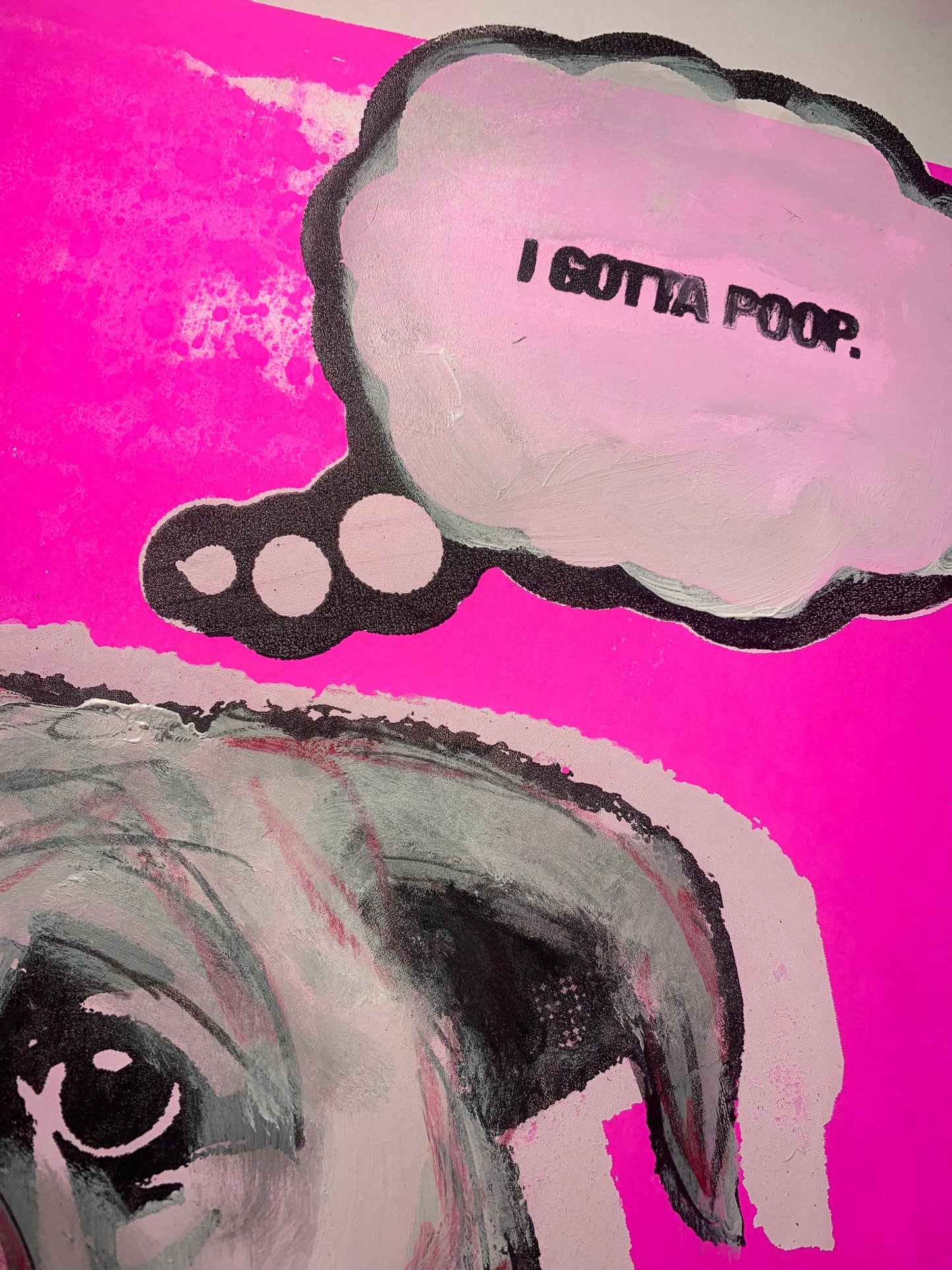 I gotta poop.